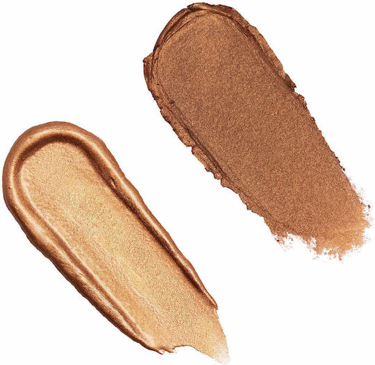 Revolution Beauty Pro Glam Eye Duo Fard de Pleoape Dublu Formă Lichidă Beyewel