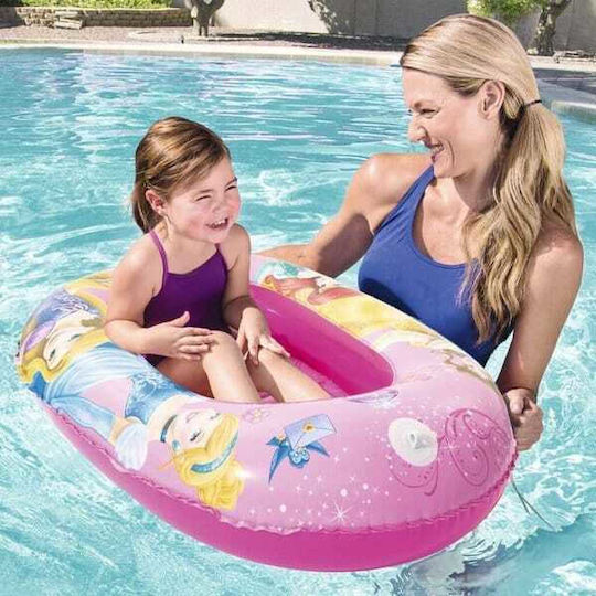 Bestway Aufblasbares Kinderboot Rosa 102x69cm