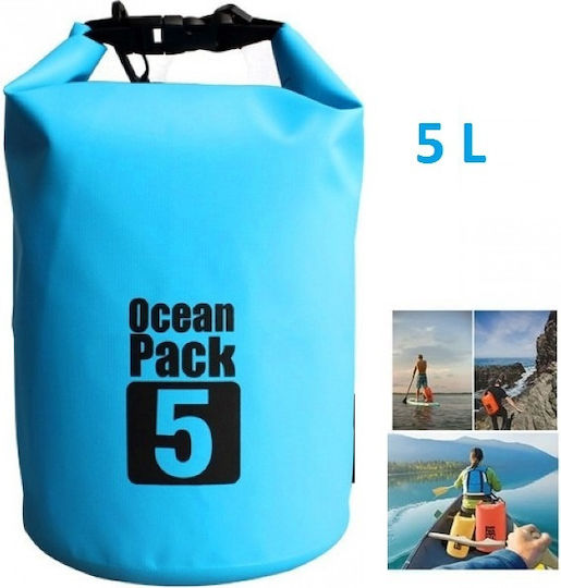 Ocean Pack Waterproof Bag Shoulder Bag Blue