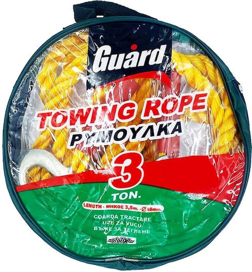 Guard Car Towing Equipment Orange Tow Rope