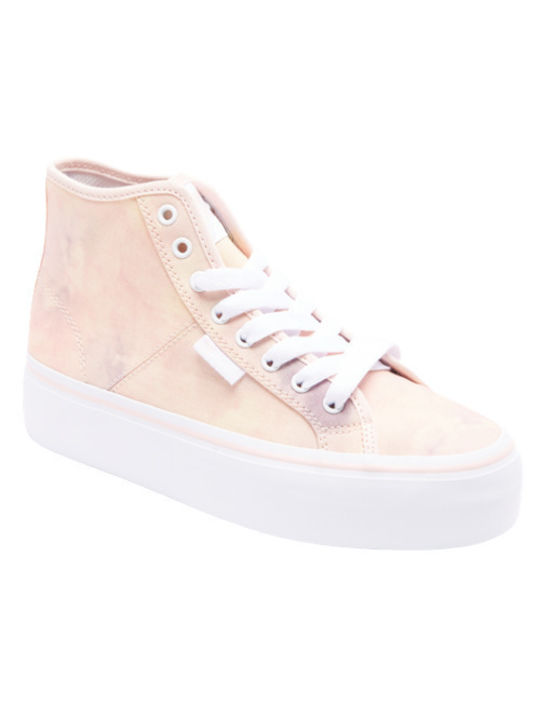 DC Manual Femei Flatforms Sneakers Roz