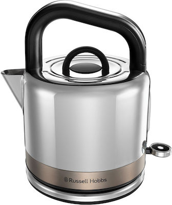 Russell Hobbs Distinctions Βραστήρας 1.5lt 2400W Ασημί