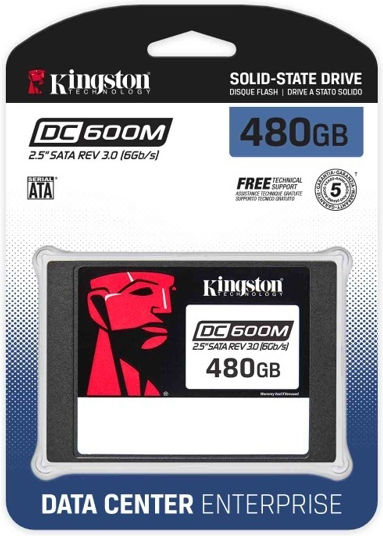 Kingston DC600M SSD 480GB 2.5'' Type with SATA III Connection SEDC600M/480G