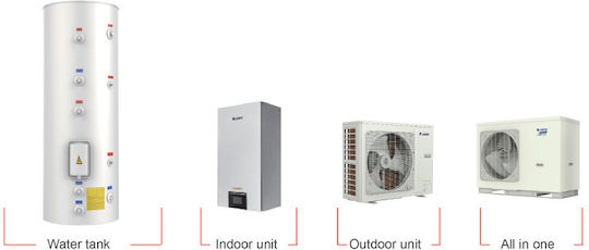 Gree Versati IV Αντλία Θερμότητας 12kW Μονοφασική 60°C Monoblock