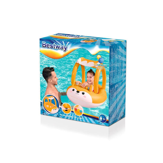 Bestway Swimtrainer With Length 94cm And Beige Sunshade Boat