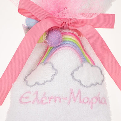 Christening Favor with Small Towel made of Fabric 20pcs