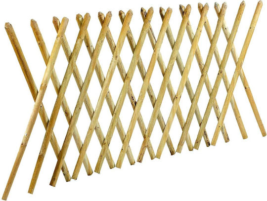 Klappbares Spalier Gartengehölz mit Rhombus Rasterdesign in Beige Farbe 60x100x100cm