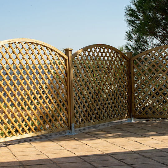 Arch (6x6) Wood Trellis Beige 90x90cm