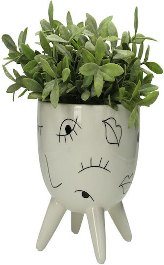 ArteLibre Plant Pot Stone White