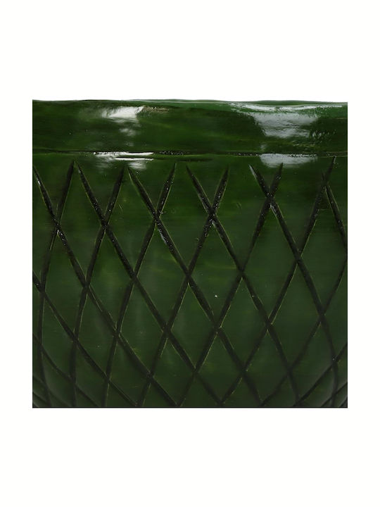 ArteLibre Κασπώ Αλουμινίου Πράσινο 11.5x11.5x8εκ.