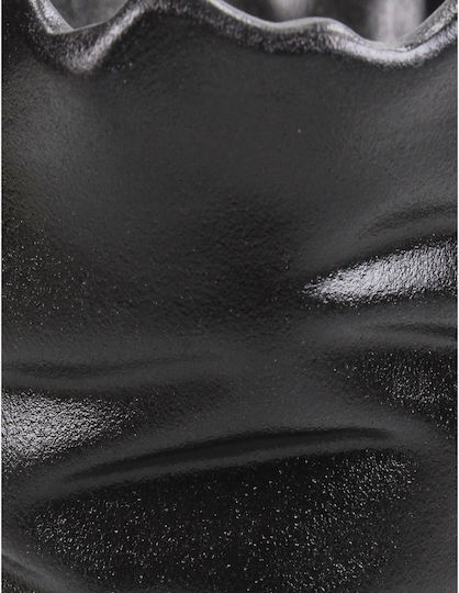 ArteLibre Κασπώ Κεραμικό Μαύρο 19.8x19.8x18εκ.