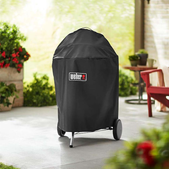 Weber Premium Grill Cover Black from Polyester with UV Protection 63.5cmx68.6cmx88.9cmcm