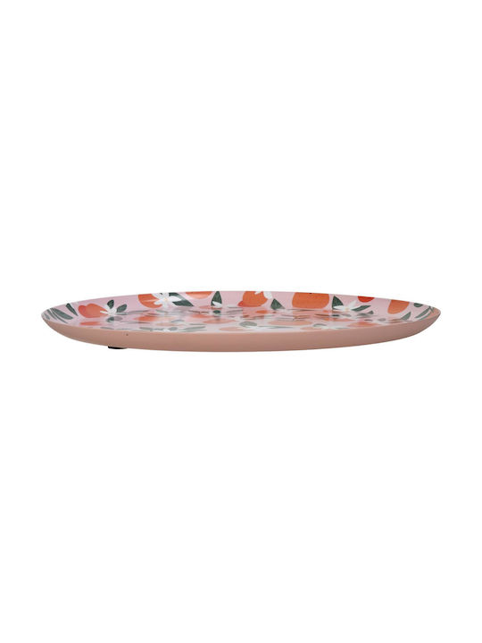 ArteLibre Metal Round Serving Tray 33x33x1.5cm 1pcs