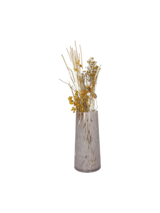 ArteLibre Decorative Vase Pink 12x12x25cm