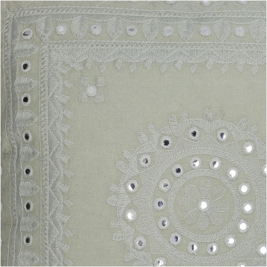 ArteLibre Sofa Cushion 100% Cotton Ecru 45x45cm