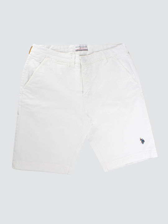 U.S. Polo Assn. Abel Men's Shorts Chino White