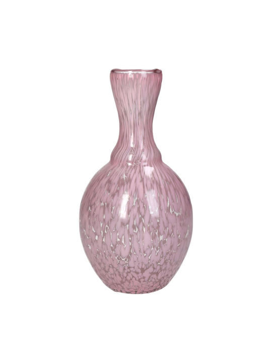ArteLibre Decorative Vase Pink 12x12x23cm