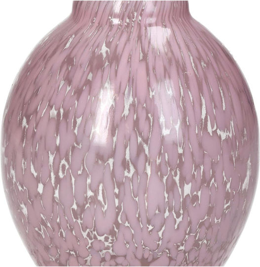 ArteLibre Decorative Vase Pink 12x12x23cm