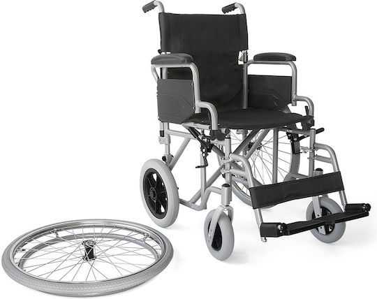 Vita Orthopaedics QR 09-2-082 VT405 QR Αναπηρικό Αμαξίδιο 12" Ελαφρού Τύπου με Απλή Πλάτη Αμαξίδιο Αλουμινίου 43cm 09-2-082