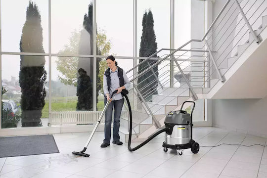 Karcher 50/2 Aspirator Lichide / Solide 2300W cu Inoxidabil Recipient 50lt