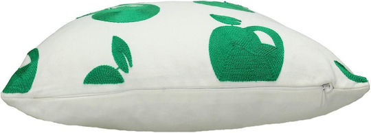 ArteLibre Sofa Cushion 100% Cotton Green 45x45cm