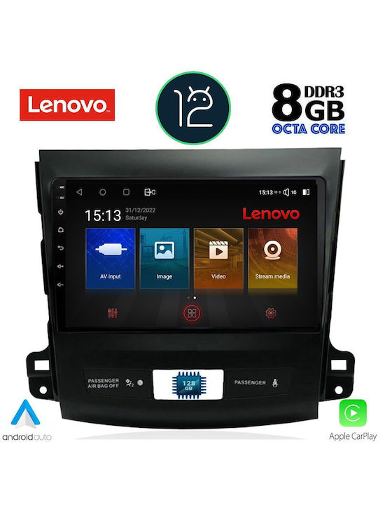 Lenovo Ηχοσύστημα Αυτοκινήτου για Citroen / Mitsubishi / Peugeot C-Crosser / Outlander / 4007 (Bluetooth/USB/AUX/GPS)