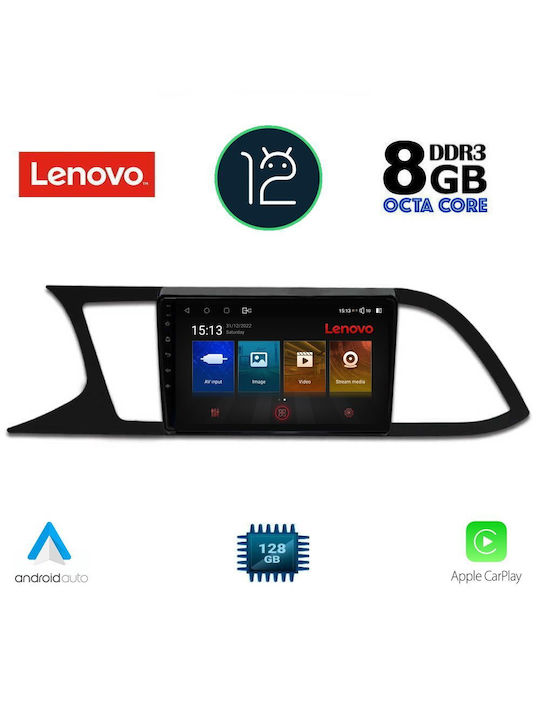 Lenovo Sistem Audio Auto pentru Seat Leu / Toledo 2012-2021 (Bluetooth/USB/AUX/WiFi/GPS/Partitură)