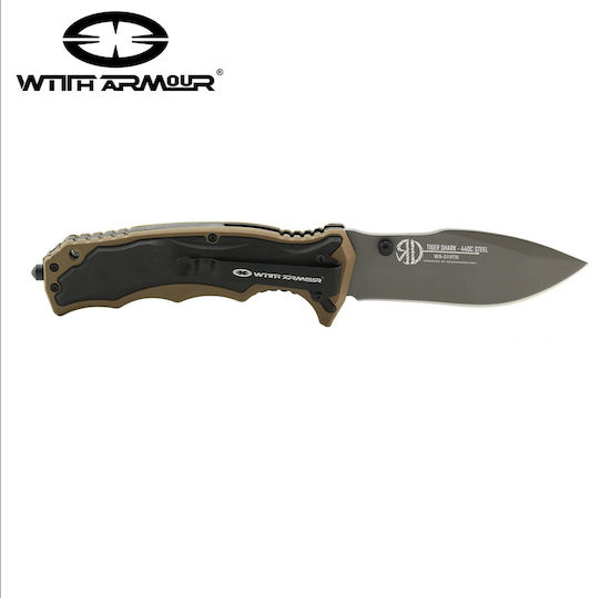 WithArmour Tiger Shark Briceag Bej