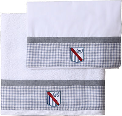 Matoufrance Christening Oilcloths Set Λευκό