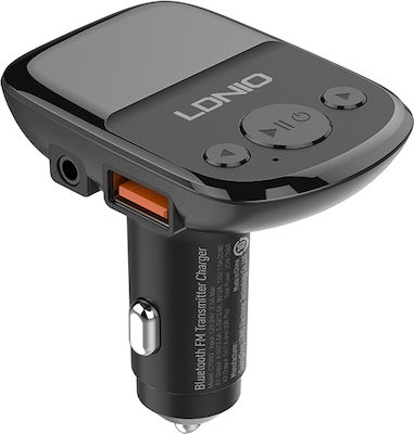 Ldnio FM Transmitter Αυτοκινήτου C706Q με Bluetooth με Lightning Καλώδιο