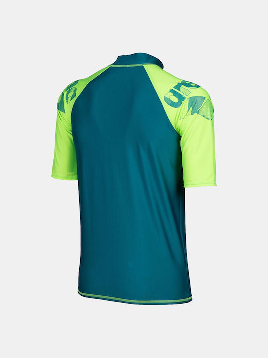 Arena Costum de baie pentru copii Rashguard Verde