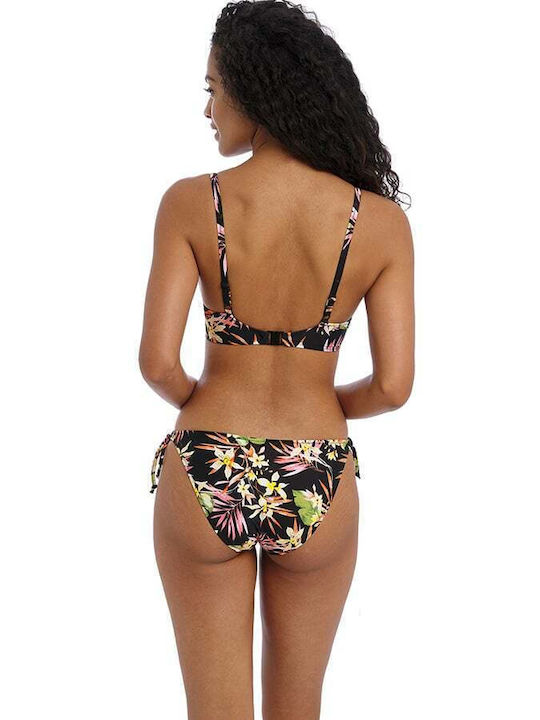 Savanna Sunset Bikini Slip με Κορδονάκια Floral