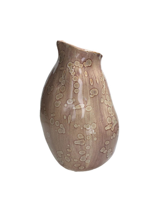 ArteLibre Διακοσμητικό Βάζο Keramik Lila 19.5x19.5x31cm 1Stück