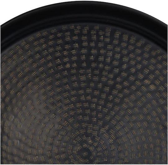 ArteLibre Aluminum Round Decorative Tray 46x46x5cm