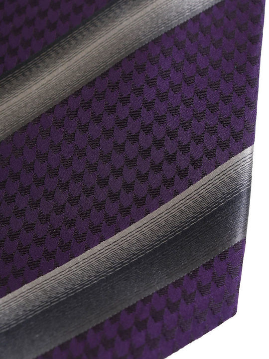 Giorgio Armani Silk Men's Tie Printed Purple Giorgio Armani Silk Men's Tie Printed Purple