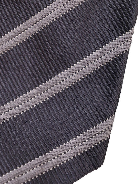 Giorgio Armani Ανδρική Γραβάτα με Σχέδια σε Γκρι Χρώμα