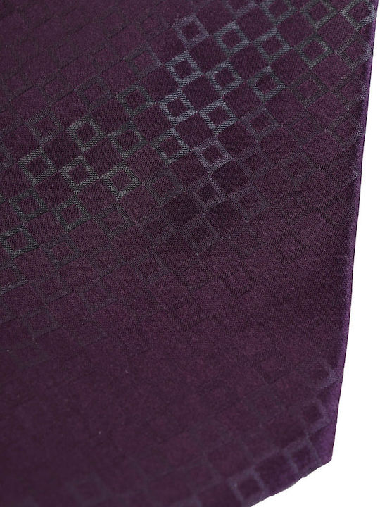 Giorgio Armani Silk Men's Tie Printed Purple