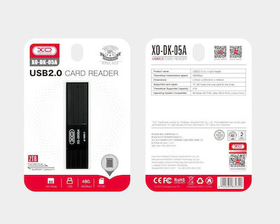 XO DK05A Kartenleser USB 2.0 für /S/D/ /m/i/c/r/o/S/D/ / / / /