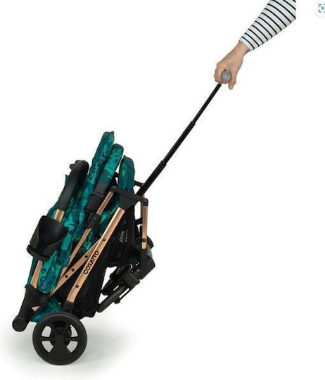 Cosatto Woosh 3 Baby Stroller Suitable for Newborn Midnight Jungle 7.2kg