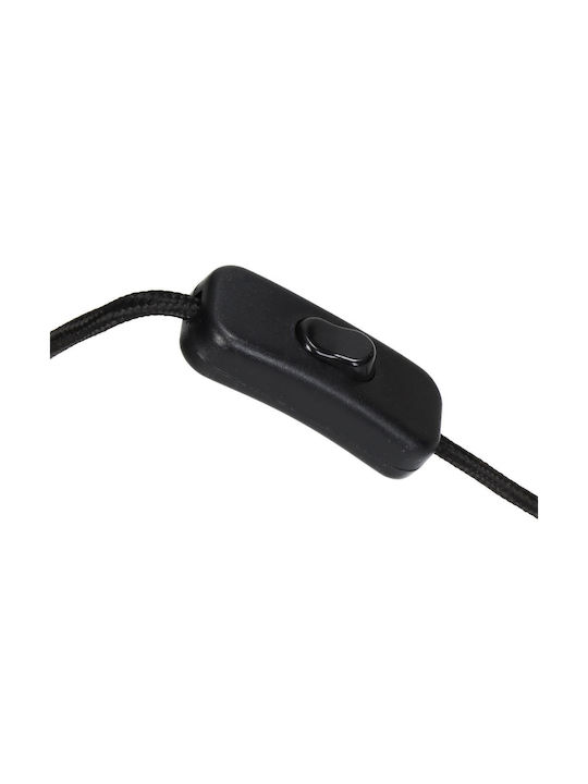 ArteLibre Metal Lampă de masă cu Abajur Auriu și Bază Alb