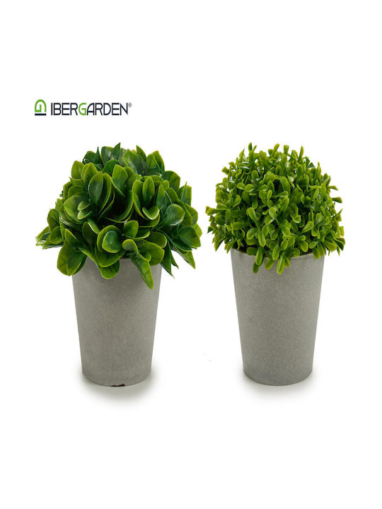 Изкуствено растение в саксийка Green 15см Ibergarden