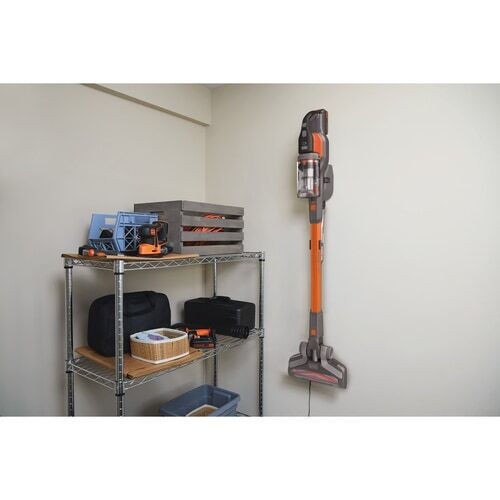 Black & Decker BHFEV182C Επαναφορτιζόμενη Σκούπα 2 σε 1 Stick & Χειρός 18V Πορτοκαλί