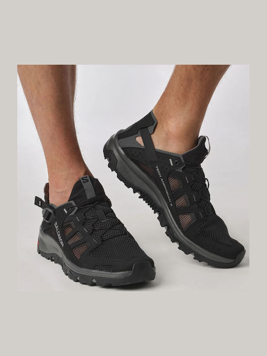 Salomon Techamphibian 5 Men's Hiking Shoes Black