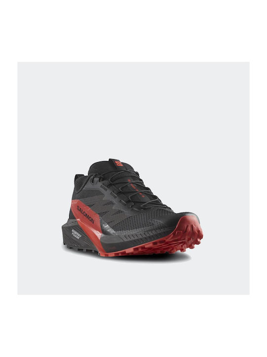 Sense Ride 5 Sport Shoes Trail Running Black / Fiery Red