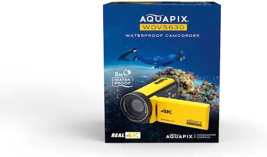 EasyPix Aquapix WDV5630 Compact Camera 13MP Yellow
