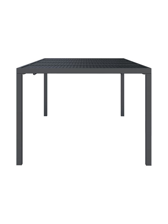 Tisch Stabil Anthracite 200x100x72cm