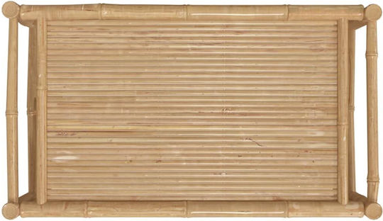 Masa Masa de lounge pentru spații exterioare de bambus 100x55x33buc