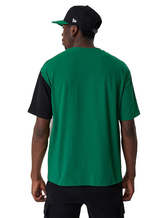 New Era NBA Cut And Sew Ανδρικό Αθλητικό T-shirt Κοντομάνικο Πράσινο