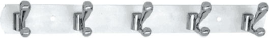 Import Hellas K11063 Μεταλλική Νίκελ Ματ 5 Θέσεων 35cm