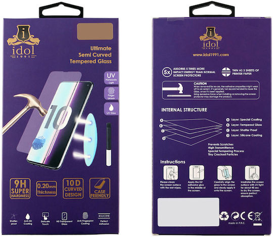Idol 1991 TEMPERED UV GLASS 0.2mm Full Face Tempered Glass (Xiaomi 13 Pro)
